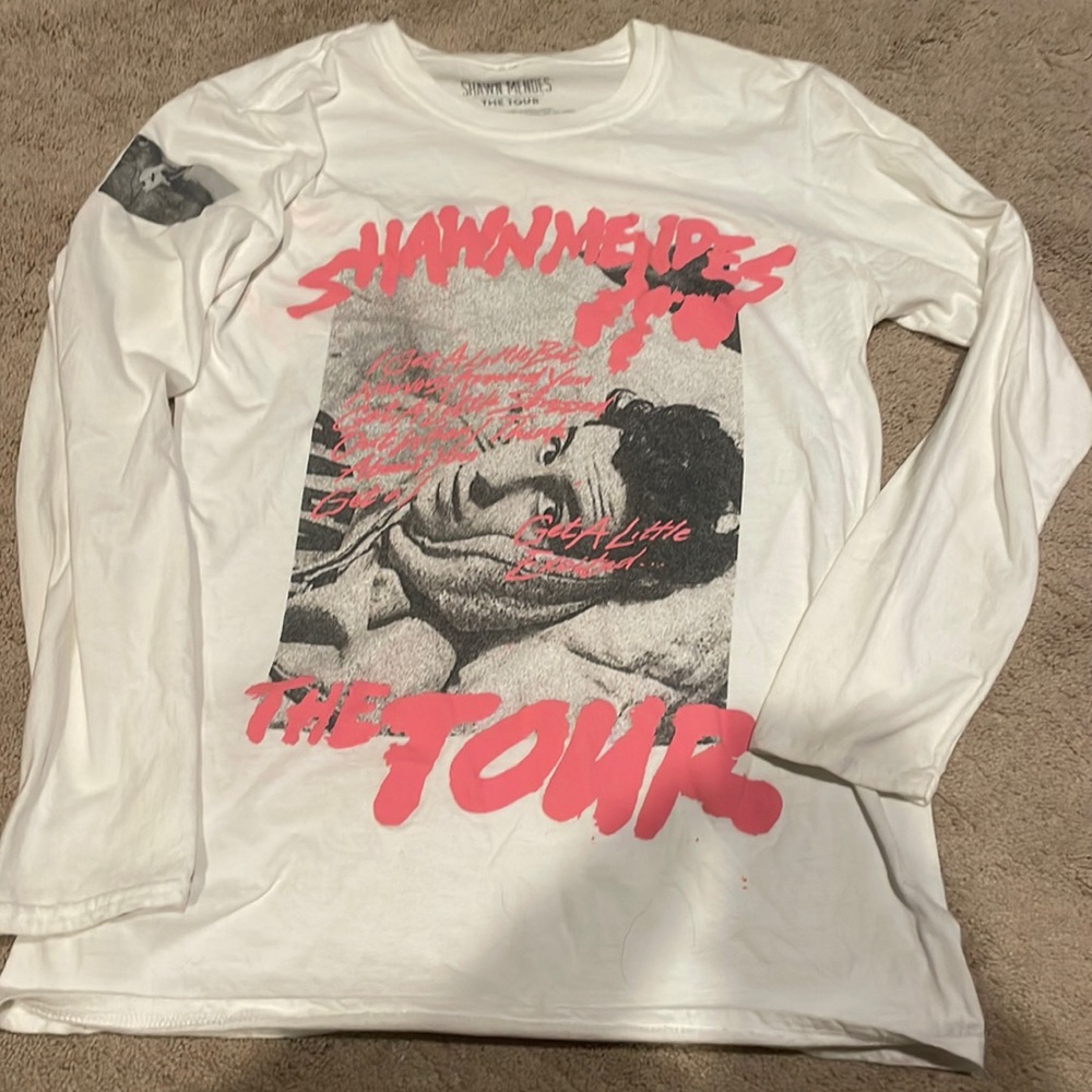 Shawn Mendes Concert Long Sleeve
